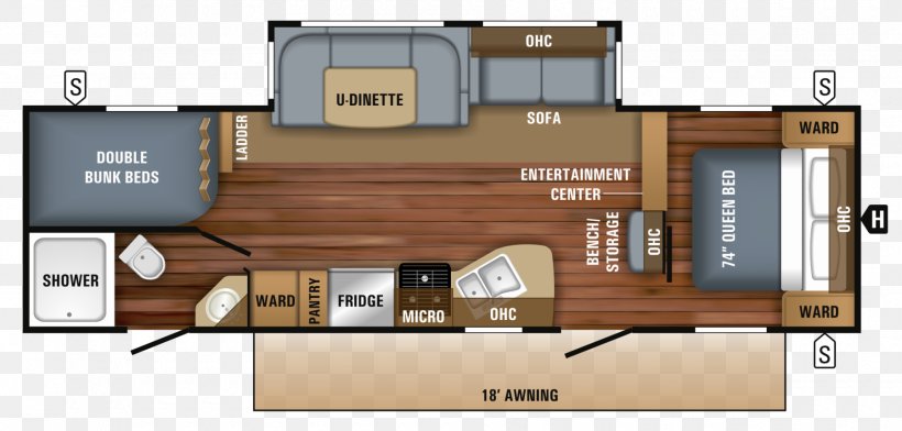 Jayco, Inc. Campervans Caravan Trailer Bunk Bed, PNG, 1800x862px, 2018, Jayco Inc, Bunk Bed, Campervans, Camping Download Free