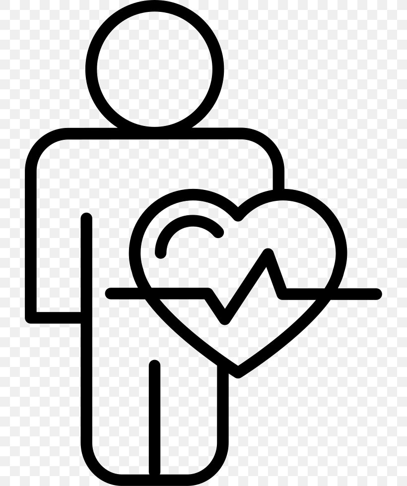 Lifeline Outline, PNG, 720x980px, Heart, Area, Black And White, Line Art, Symbol Download Free