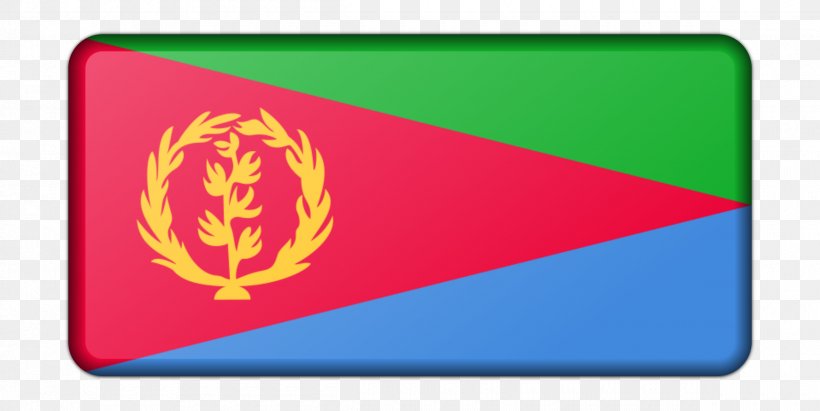 Flag Of Eritrea Flag Of Eritrea Rainbow Flag National Flag, PNG, 2400x1203px, Eritrea, Brand, Emoji, Flag, Flag Of Eritrea Download Free