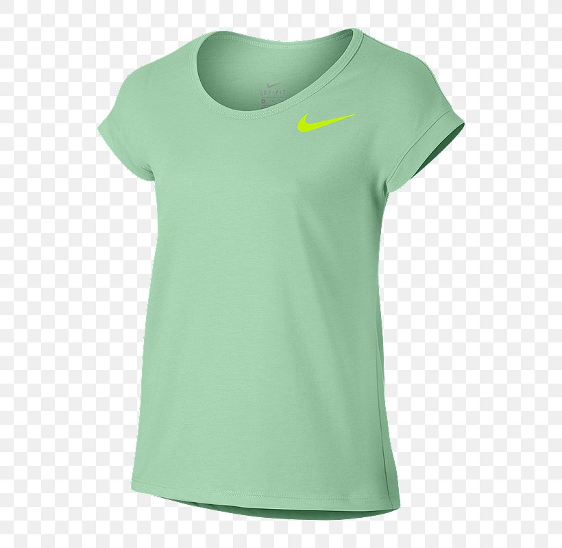 T-shirt Sleeve Hoodie Nike Clothing, PNG, 800x800px, Tshirt, Active Shirt, Bluza, Clothing, Green Download Free