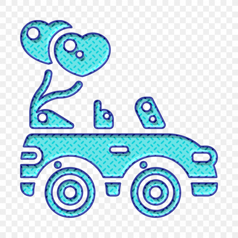 Wedding Car Icon Wedding Icon Love And Romance Icon, PNG, 1244x1244px, Wedding Car Icon, Aqua, Love And Romance Icon, Turquoise, Vehicle Download Free