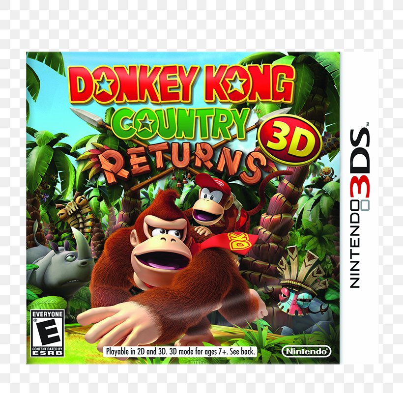 Donkey Kong Country Returns Donkey Kong Country 2: Diddy's Kong Quest Donkey Kong Country: Tropical Freeze Wii U, PNG, 800x800px, Donkey Kong Country Returns, Diddy Kong, Donkey Kong, Donkey Kong Country, Donkey Kong Country Tropical Freeze Download Free