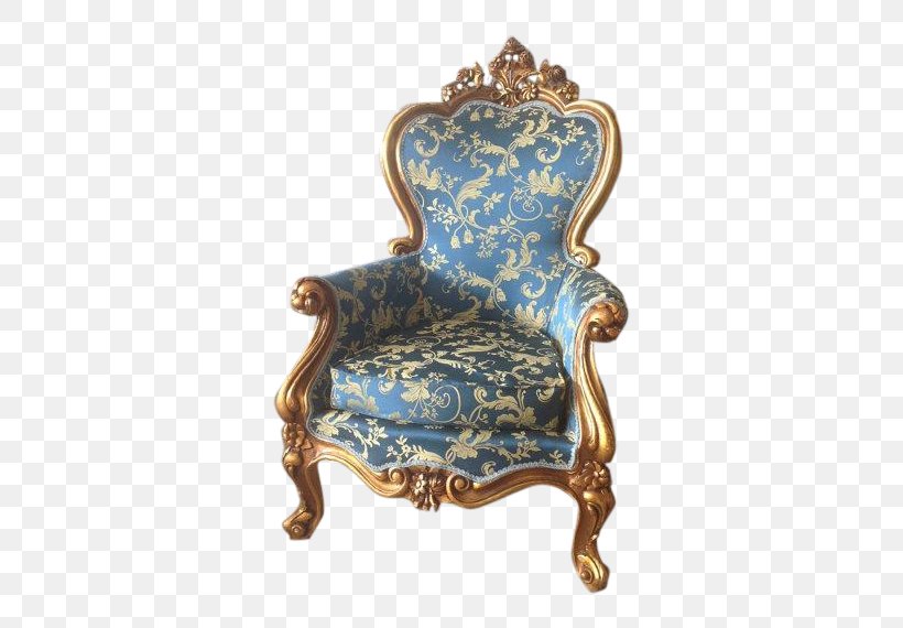 Wing Chair Antique Louis XVI Style Furniture, PNG, 570x570px, Chair, Antique, Antique Furniture, Blue, Caning Download Free