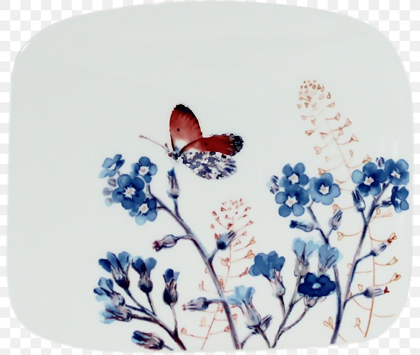 Faïencerie De Gien Tea Tableware Platter, PNG, 800x693px, Gien, Blue, Blue And White Porcelain, Butterfly, Ceramic Download Free