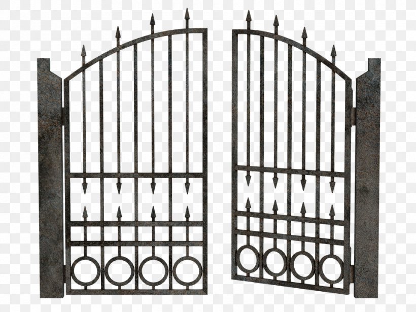 Gate Door Portal Image Transparency, PNG, 960x720px, Gate, Baby Pet Gates, Black And White, Car Park, Door Download Free