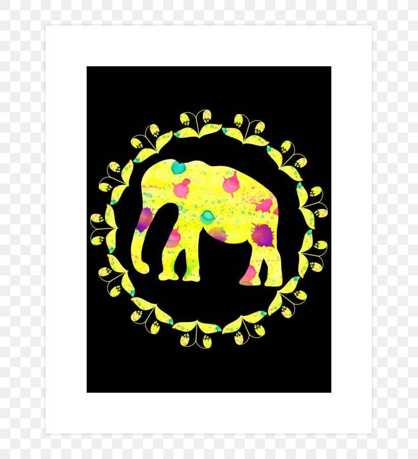 Graphic Design Art, PNG, 740x900px, Art, Creative Market, Drawing, Elephant, Painting Download Free