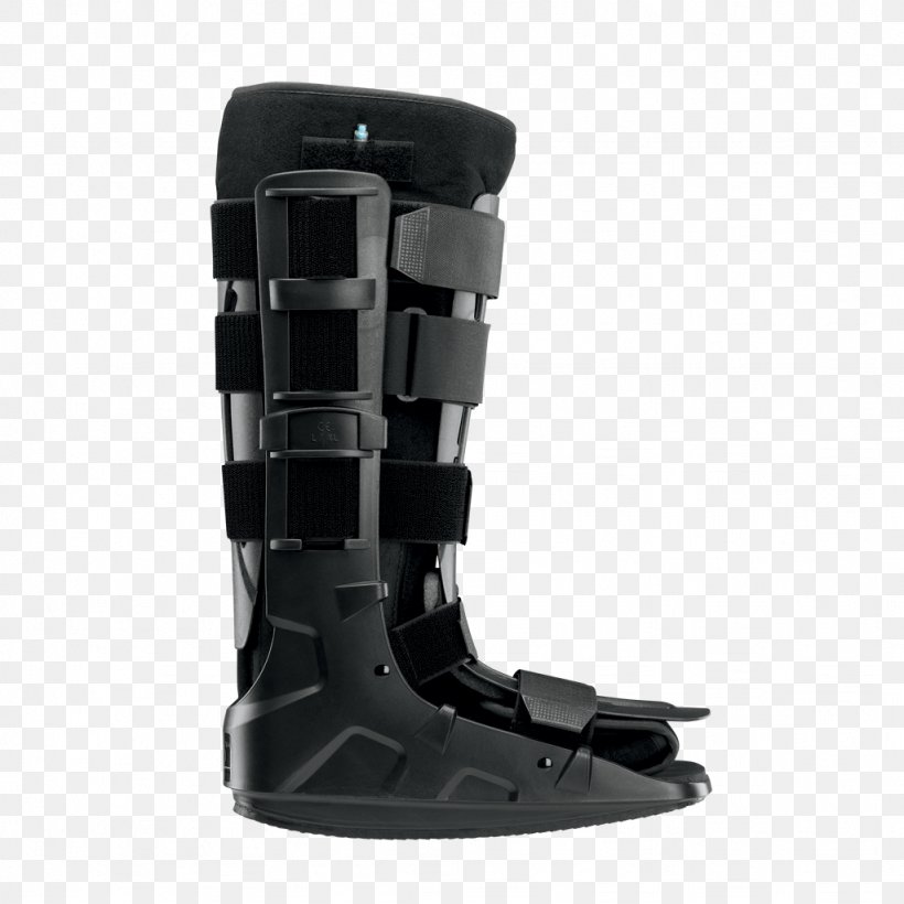 Medical Boot Ankle Fracture Bone Fracture, PNG, 1024x1024px, Medical Boot, Ankle, Ankle Brace, Ankle Fracture, Black Download Free