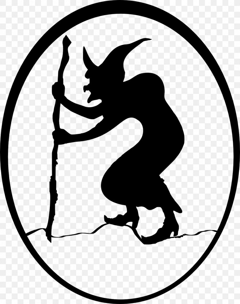 Silhouette Witchcraft Clip Art, PNG, 1013x1280px, Silhouette, Art, Artwork, Black, Black And White Download Free