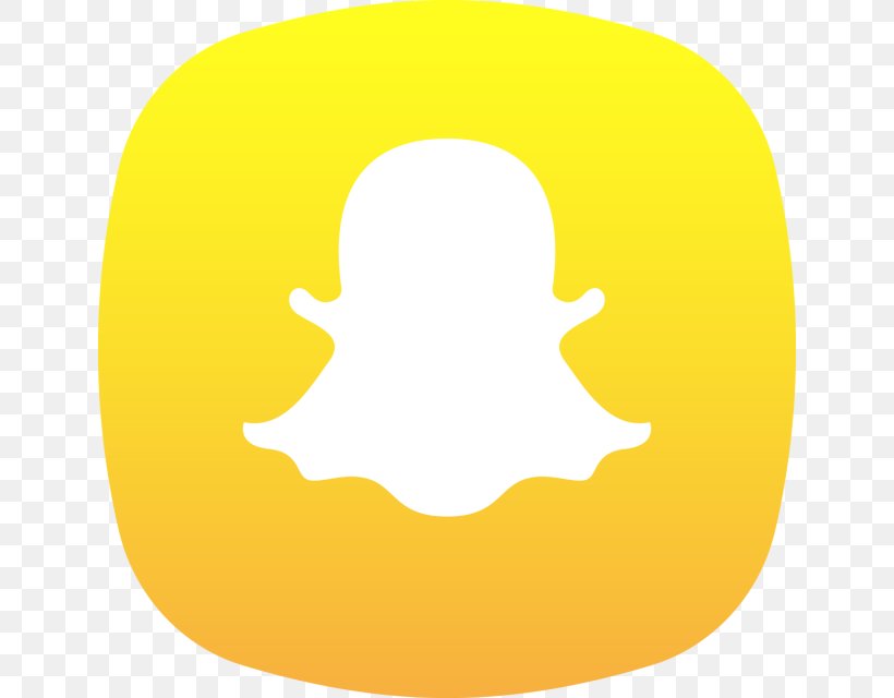 Social Media Snapchat Clip Art, PNG, 640x640px, Social Media, Orange, Oval, Silhouette, Smile Download Free