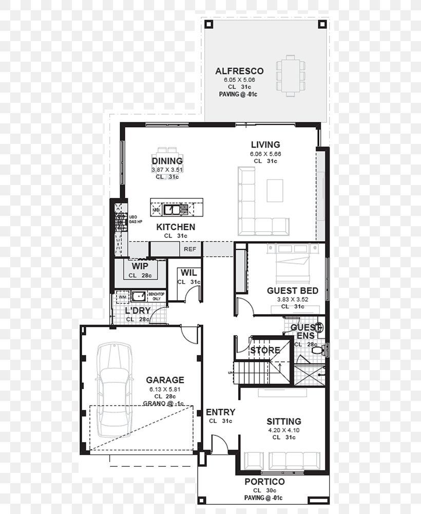 Floor Plan Technical Drawing, PNG, 595x1000px, Floor Plan, Area, Diagram, Drawing, Elevation Download Free