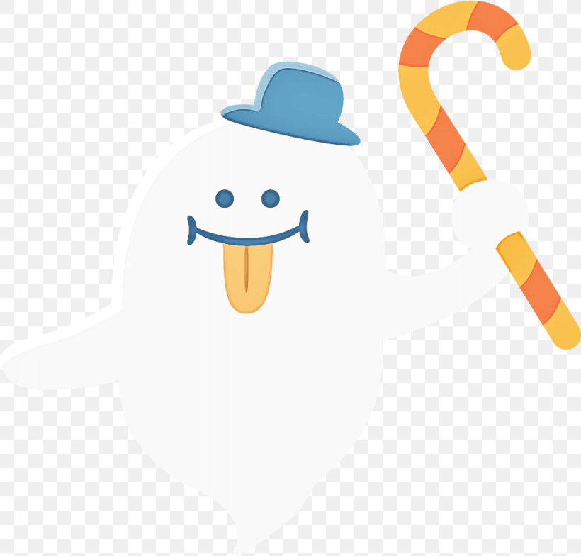 Ghost Halloween, PNG, 1024x980px, Ghost, Cartoon, Halloween, Headgear, Smile Download Free