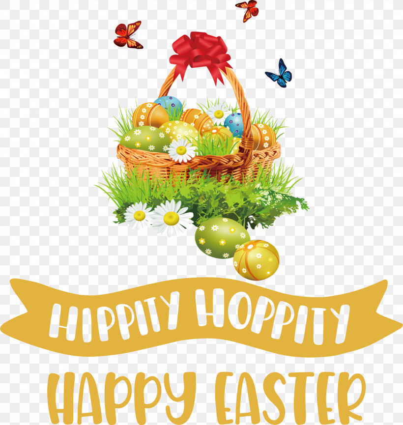 Hippy Hoppity Happy Easter Easter Day, PNG, 2843x3000px, Happy Easter, Basket, Easter Basket, Easter Bunny, Easter Day Download Free