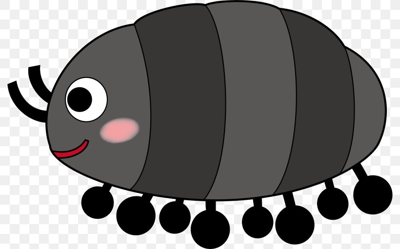 Insect Roly-poly 虫 Ladybird Pest, PNG, 790x511px, Insect, Beneficial  Insects, Black, Black And White, Cartoon