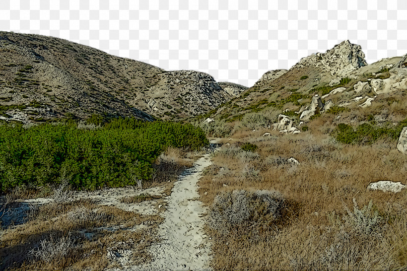 Outcrop Geology Terrain Shrubland Nature, PNG, 1920x1280px, Outcrop, Escarpment, Geology, Igneous Rock, Mountain Download Free