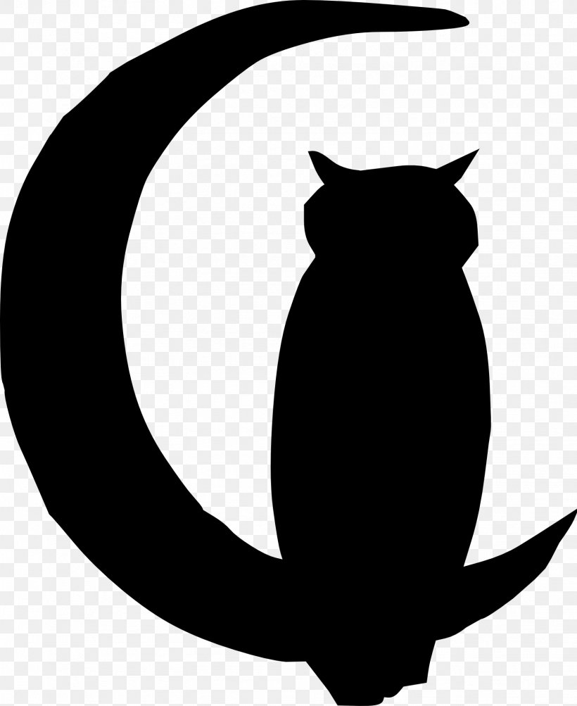 Owl Silhouette Bird Clip Art, PNG, 1569x1920px, Owl, Artwork, Beak, Bird, Black And White Download Free