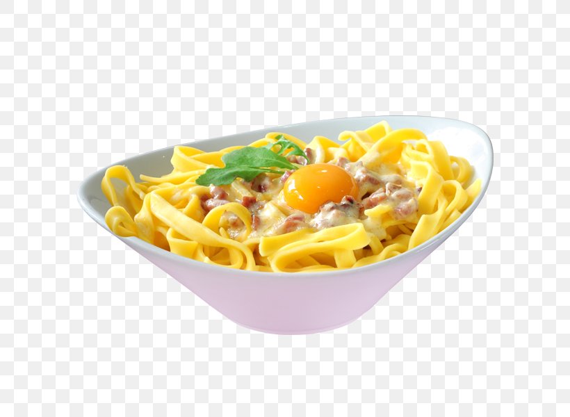 Taglierini Carbonara Pasta QUARTER | Restaurant & Coffee Lardon, PNG, 600x600px, Taglierini, Bolognese Sauce, Carbonara, Chicken Meat, Cuisine Download Free