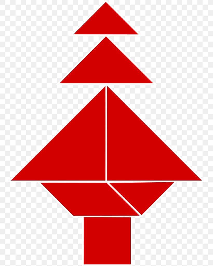 Tangram Puzzle Game Triangle Christmas Tree, PNG, 757x1024px, Tangram, Area, Artwork, Christmas Decoration, Christmas Ornament Download Free