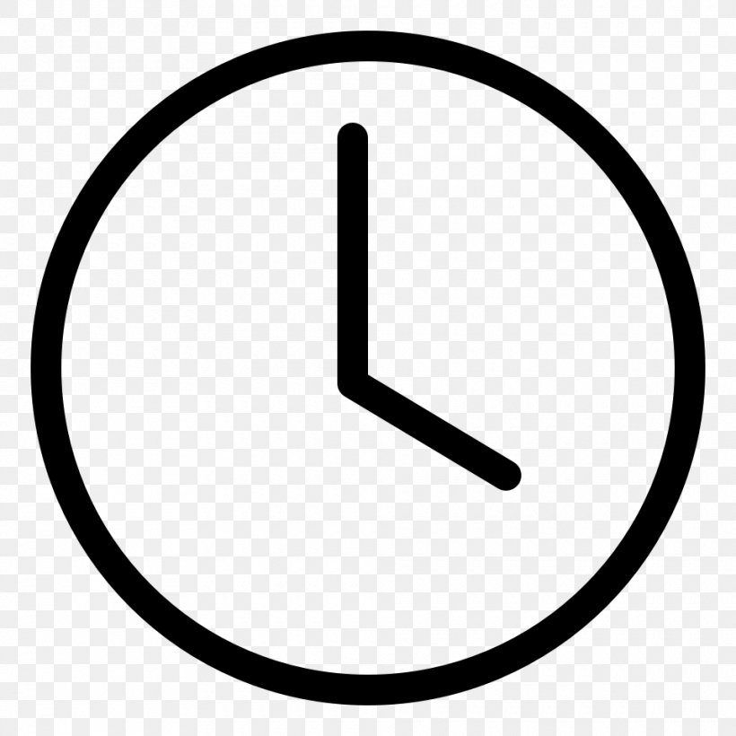 Symbol Clock, PNG, 960x960px, Symbol, Area, Birthday, Black And White, Clock Download Free