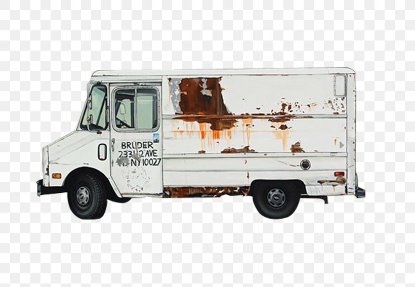 New York City Car Van Vehicle Truck, PNG, 709x567px, New York City, Artist, Car, Commercial Vehicle, Compact Van Download Free