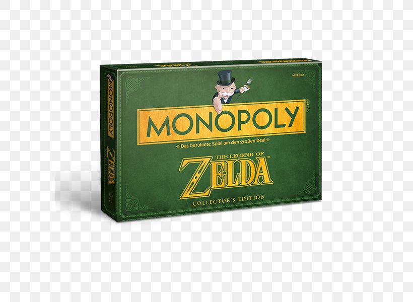 The Legend Of Zelda: Collector's Edition USAopoly Monopoly Board Game, PNG, 600x600px, Legend Of Zelda, Board Game, Brand, Card Game, Family Game Night Download Free