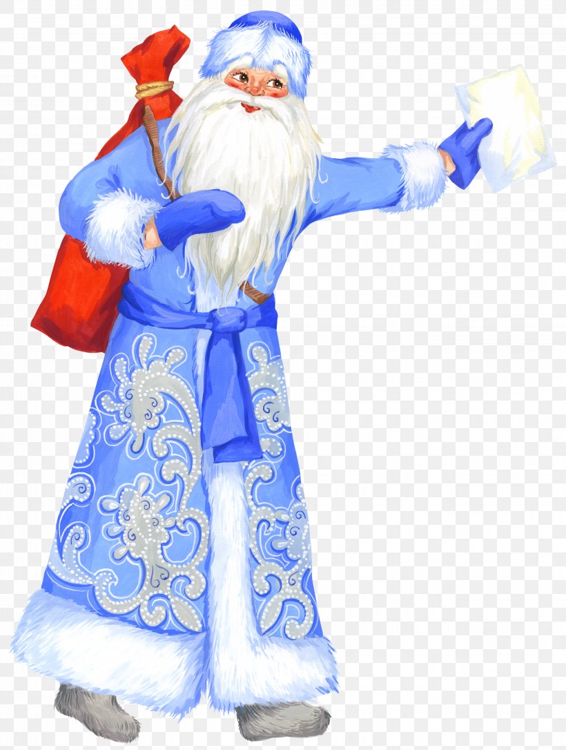 Ded Moroz Snegurochka Santa Claus New Year, PNG, 2675x3543px, Ded Moroz, Animation, Christmas, Christmas Ornament, Costume Download Free