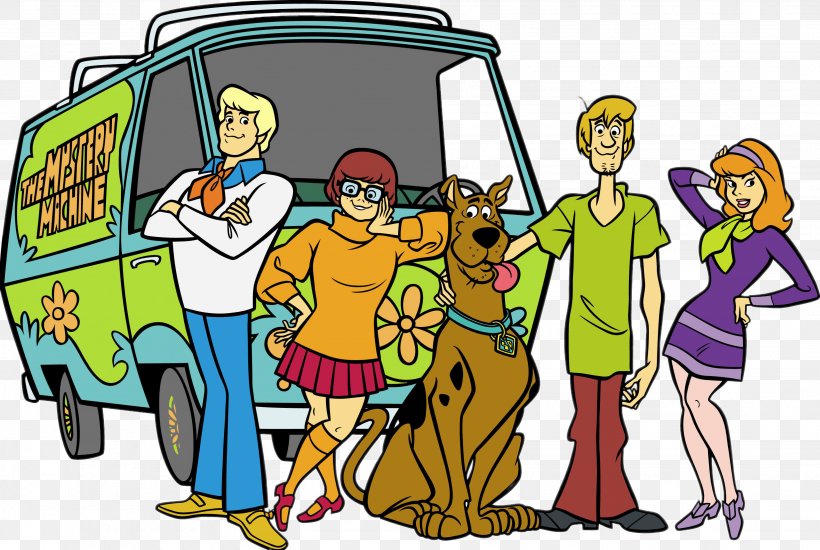 Scooby-Doo Daphne Fred Jones Television Hanna-Barbera, PNG, 3288x2207px, Scoobydoo, Animated Series, Animation, Art, Cartoon Download Free