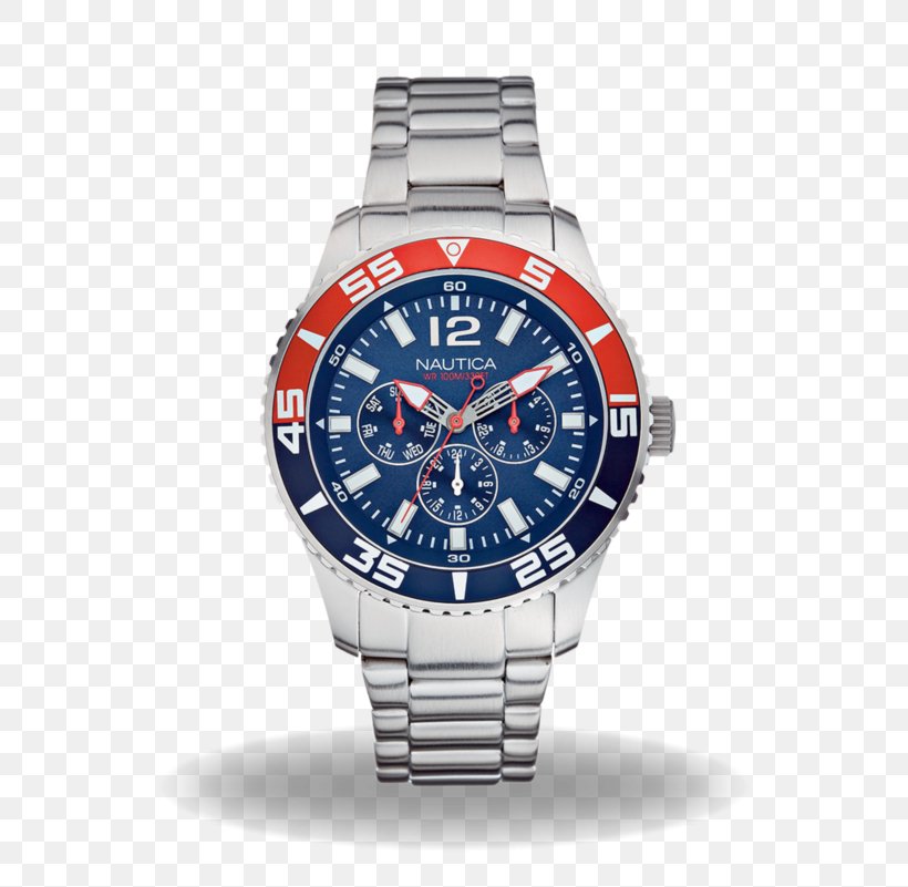 Watch Nautica Quartz Clock Strap, PNG, 800x801px, Watch, Bracelet, Brand, Chronograph, Clock Download Free