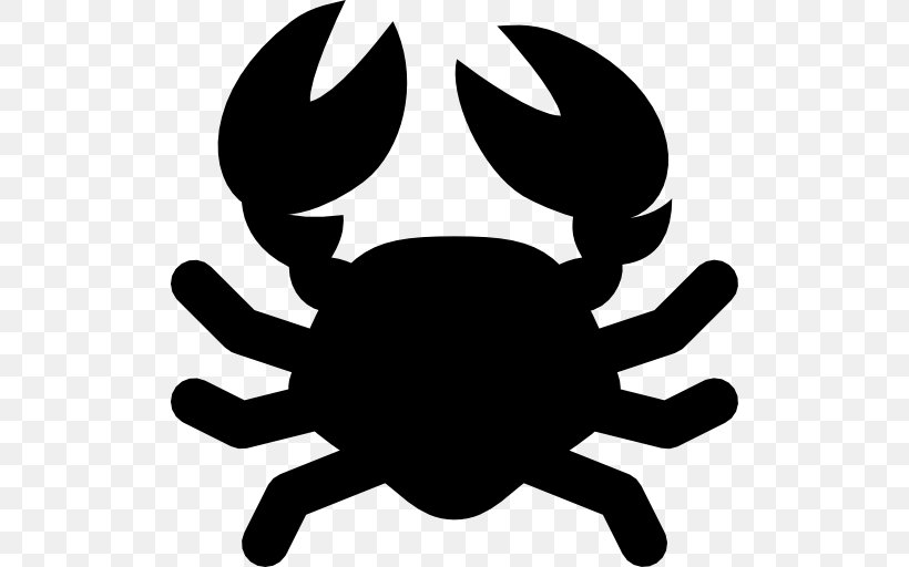 Crab Download, PNG, 512x512px, Crab, Artwork, Black And White, Cangrejo, Decapoda Download Free