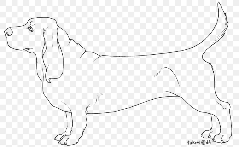 Dog Breed Beagle Puppy Line Art Sketch, PNG, 800x506px, Dog Breed, Area, Art, Artwork, Beagle Download Free