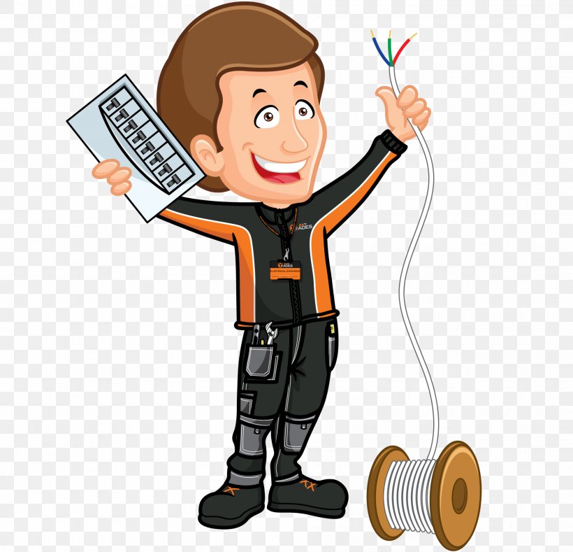 Electrical Engineering Electrician Electricity, PNG, 1870x1800px, 247 Trades Ltd, Electrical Engineering, Cartoon, Electrical Contractor, Electrical Wires Cable Download Free