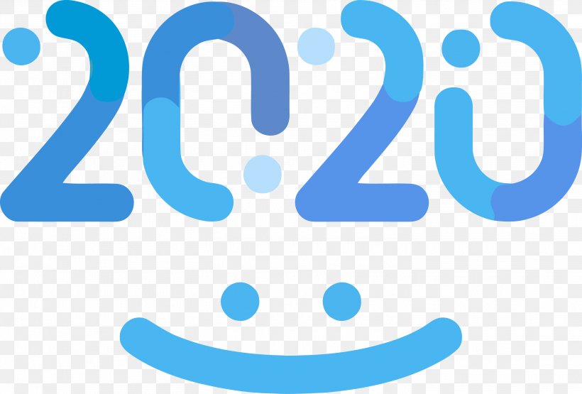Happy New Year 2020 New Years 2020 2020, PNG, 2912x1971px, 2020, Happy New Year 2020, New Years 2020, Smile, Text Download Free