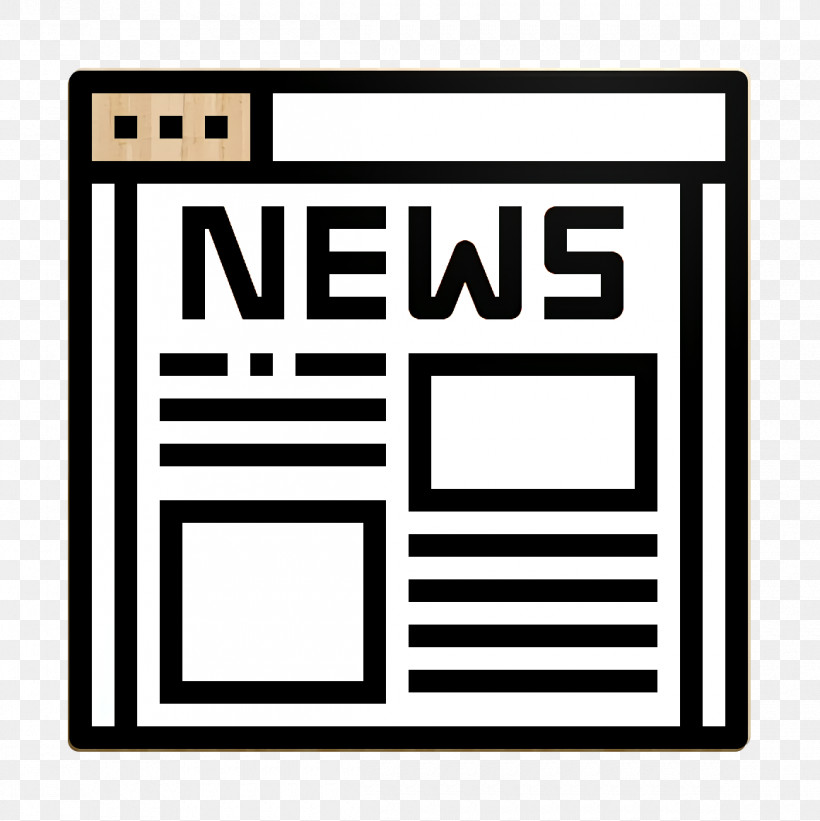 Newspaper Icon News Icon Journalist Icon, PNG, 1160x1162px, Newspaper Icon, Journalist Icon, Line, News Icon, Rectangle Download Free