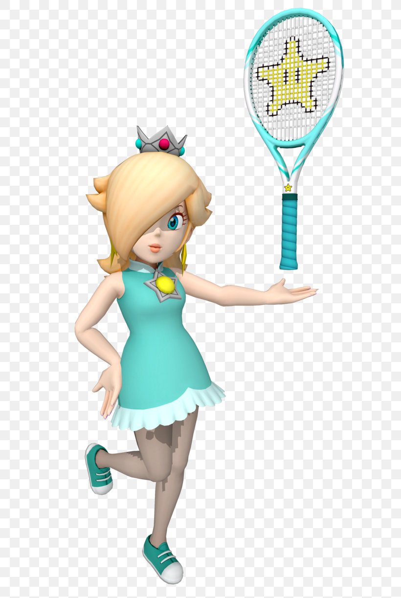 Rosalina Mario Sports Superstars Princess Peach Princess Daisy, PNG, 652x1223px, Rosalina, Cartoon, Fictional Character, Figurine, Mario Download Free