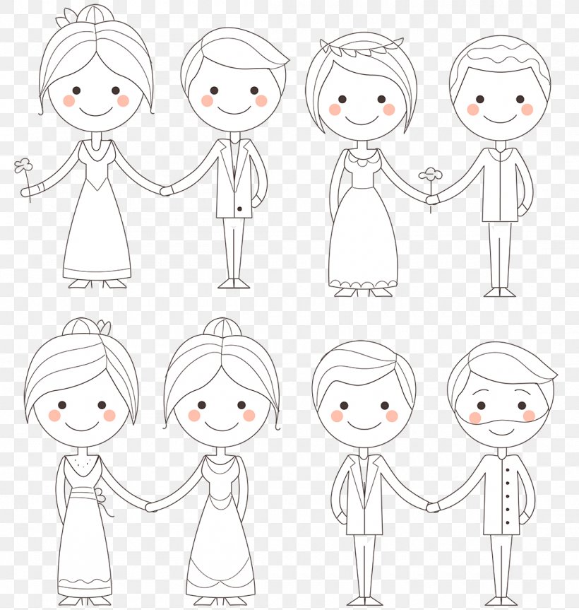 Dress White Line Art Drawing Clip Art, PNG, 1100x1158px, Watercolor, Cartoon, Flower, Frame, Heart Download Free