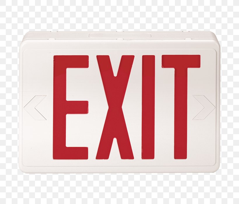 Exit Sign Emergency Exit Emergency Lighting Light-emitting Diode, PNG, 700x700px, Exit Sign, Brand, Emergency Exit, Emergency Lighting, Led Lamp Download Free