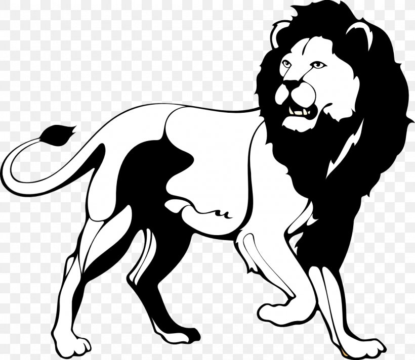 Lion Pixabay Clip Art, PNG, 1331x1156px, Lion, Art, Big Cats, Black And White, Carnivoran Download Free