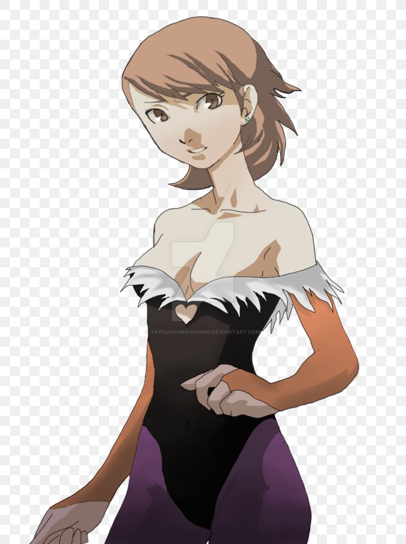 Shin Megami Tensei: Persona 3 Shin Megami Tensei: Persona 4 Persona 4 Arena Makoto Yūki Persona 3: Dancing Moon Night, PNG, 727x1099px, Watercolor, Cartoon, Flower, Frame, Heart Download Free