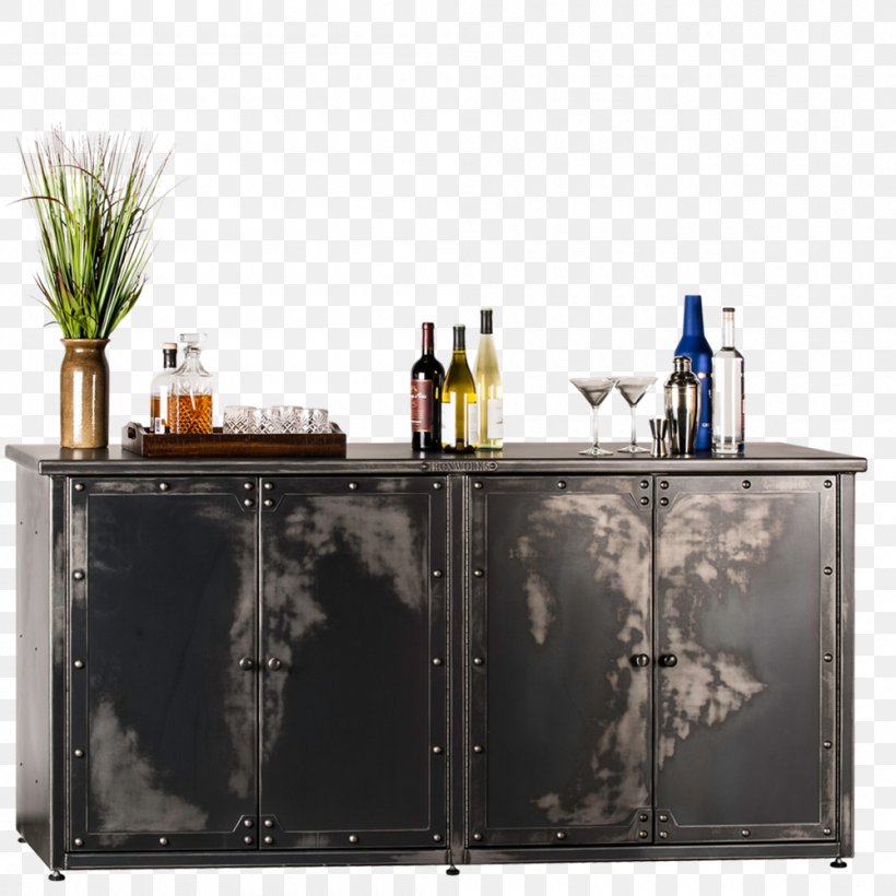 Buffets & Sideboards Credenza Cabinetry Furniture Armoires & Wardrobes, PNG, 1000x1000px, Watercolor, Cartoon, Flower, Frame, Heart Download Free