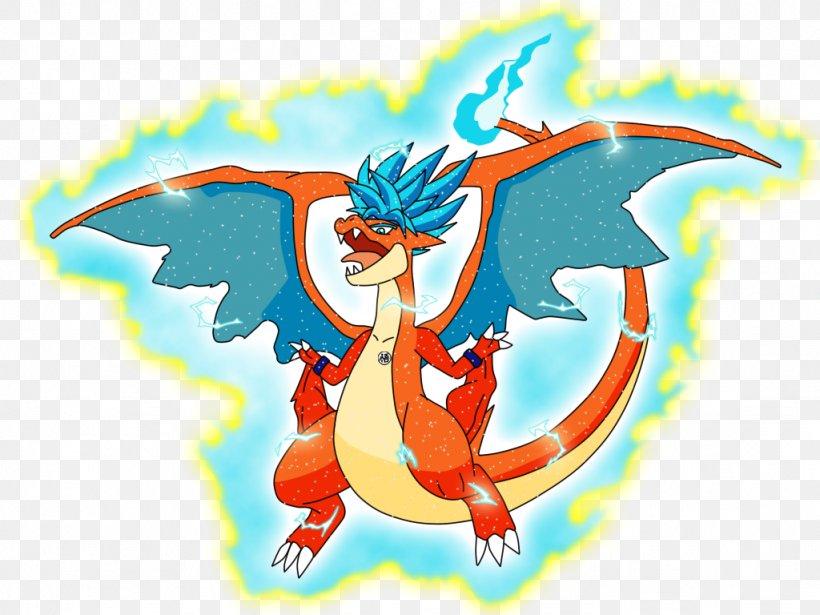 Goku Pikachu Super Saiyan Charizard, PNG, 1024x768px, Goku, Cartoon, Charizard, Charmander, Dragon Download Free