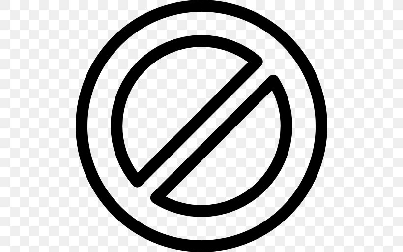 Prohibition In The United States No Symbol Clip Art, PNG, 512x512px, Prohibition In The United States, Area, Black And White, Brand, No Symbol Download Free