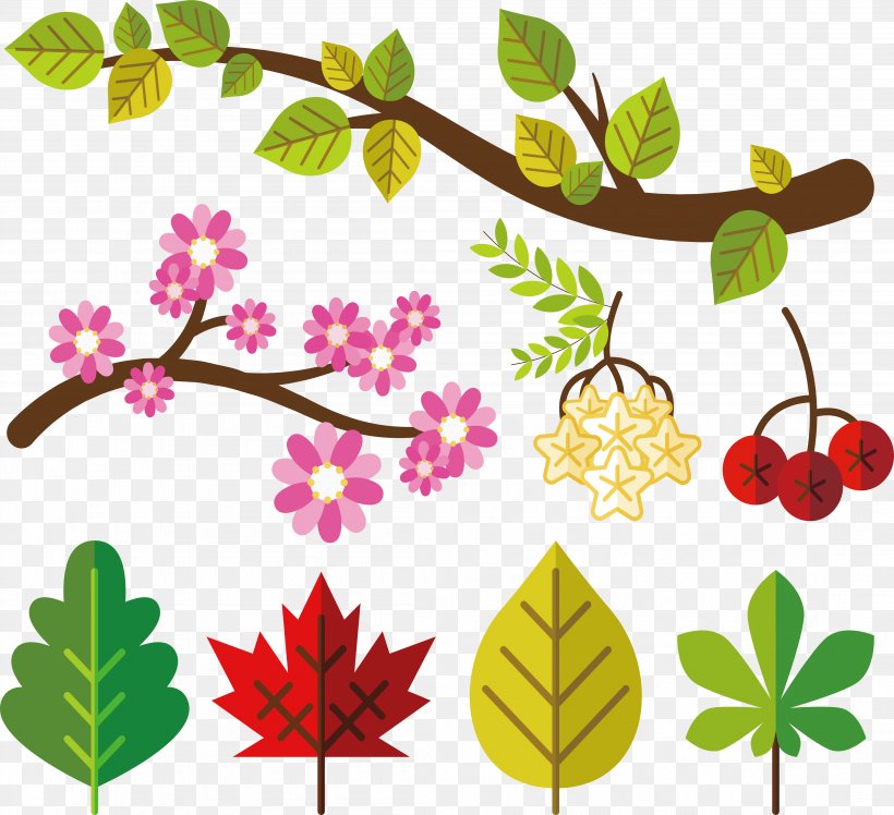 Tree Leaf Icon, PNG, 4405x4022px, Tree, Border, Branch, Clip Art, Flora Download Free