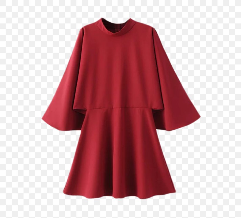 T-shirt Bell Sleeve Dress Miniskirt, PNG, 558x744px, Tshirt, Aline, Bell Sleeve, Clothing, Collar Download Free