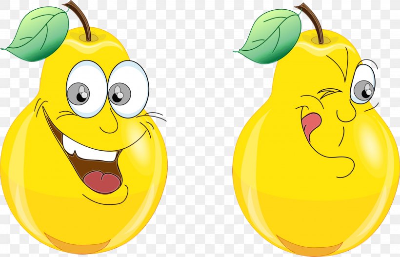 Clip Art Product Animal Fruit, PNG, 2866x1844px, Animal, Animation, Banana, Cartoon, Emoticon Download Free
