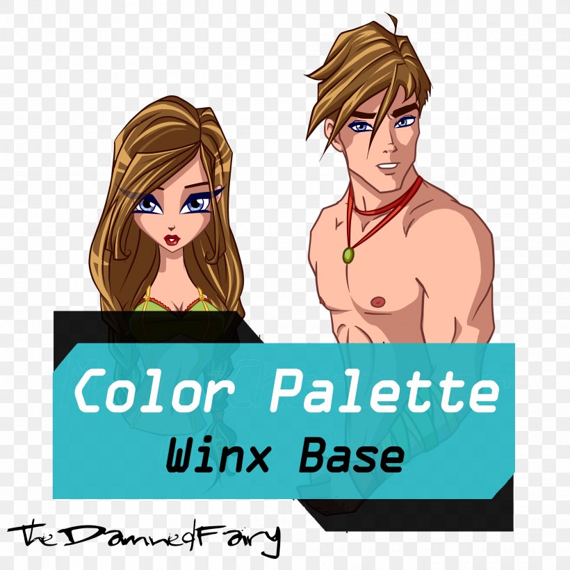 DeviantArt Hair Coloring Winx Club, PNG, 2500x2500px, Watercolor, Cartoon, Flower, Frame, Heart Download Free