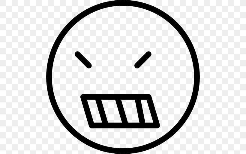 Emoticon Smiley, PNG, 512x512px, Emoticon, Area, Author, Avatar, Black And White Download Free
