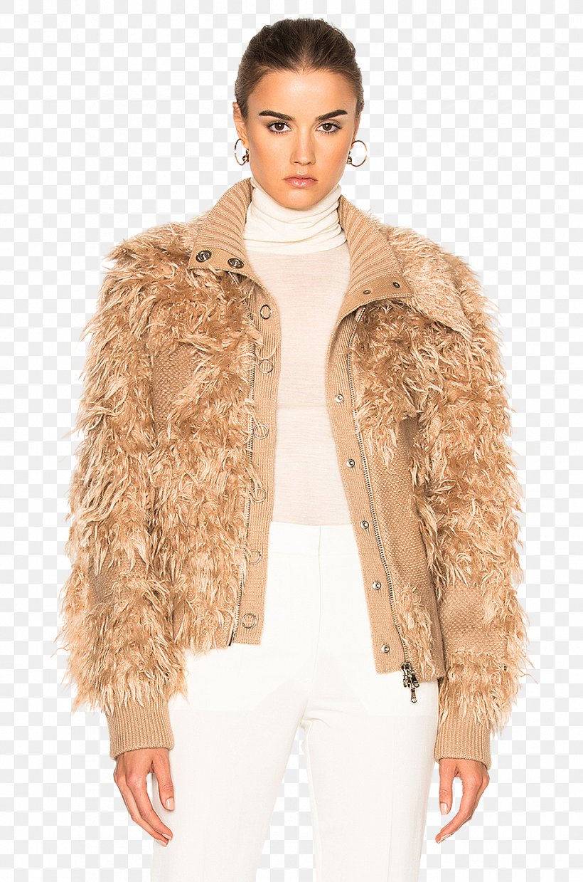 Fur Clothing Fake Fur Coat Jacket, PNG, 953x1440px, Fur Clothing, Beige, Clothing, Coat, Collar Download Free