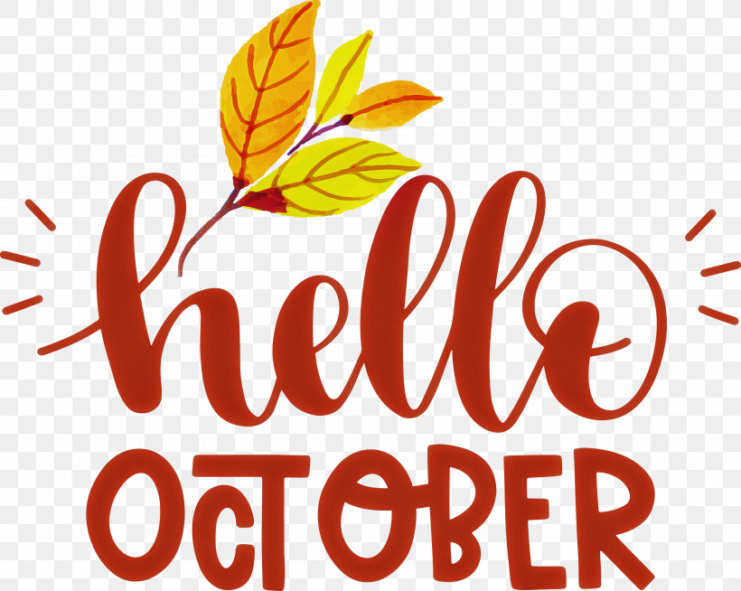 Hello October October, PNG, 3000x2395px, Hello October, Commodity, Flower, Line, Logo Download Free