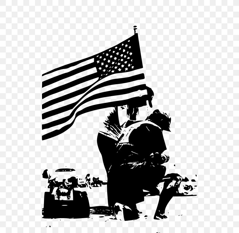 Black And White Memorial Day Clip Art, PNG, 532x800px, Black And White, Amvets Post 23, Art, Cartoon, Holiday Download Free