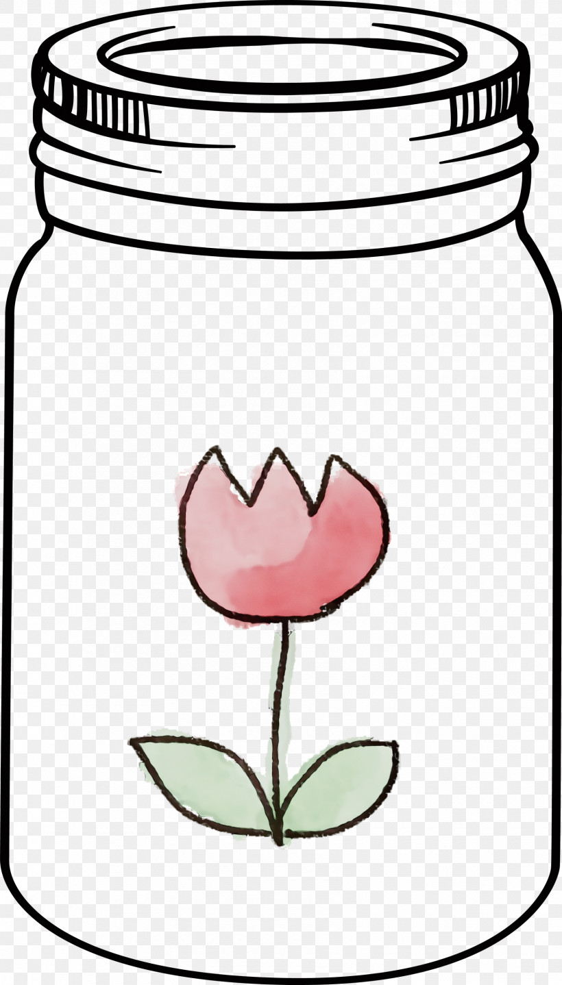 Flower Petal Meter Plants Biology, PNG, 1710x2999px, Mason Jar, Biology, Flower, Meter, Paint Download Free