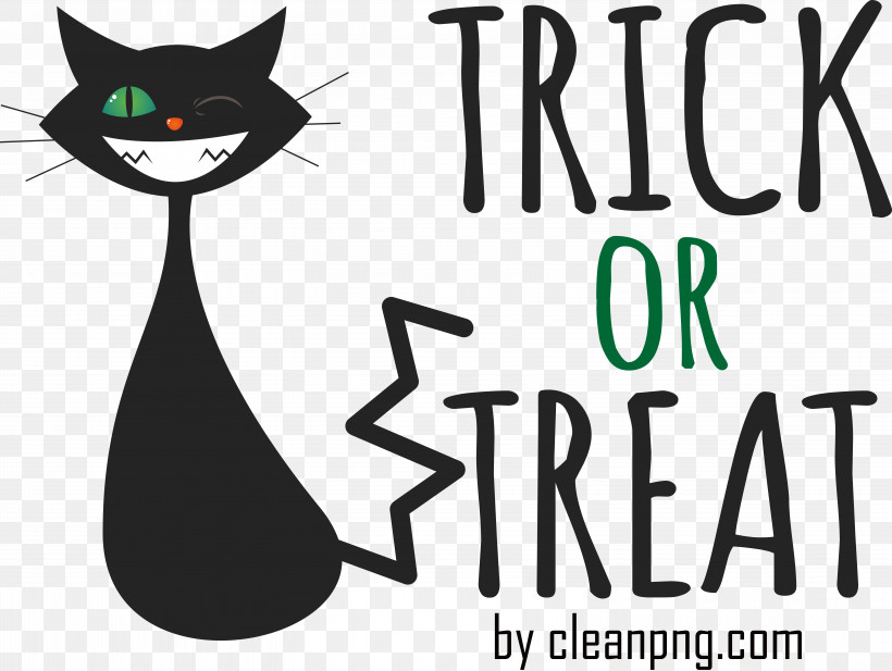 Halloween, PNG, 6199x4665px, Trick Or Treat, Black Cat, Halloween Download Free